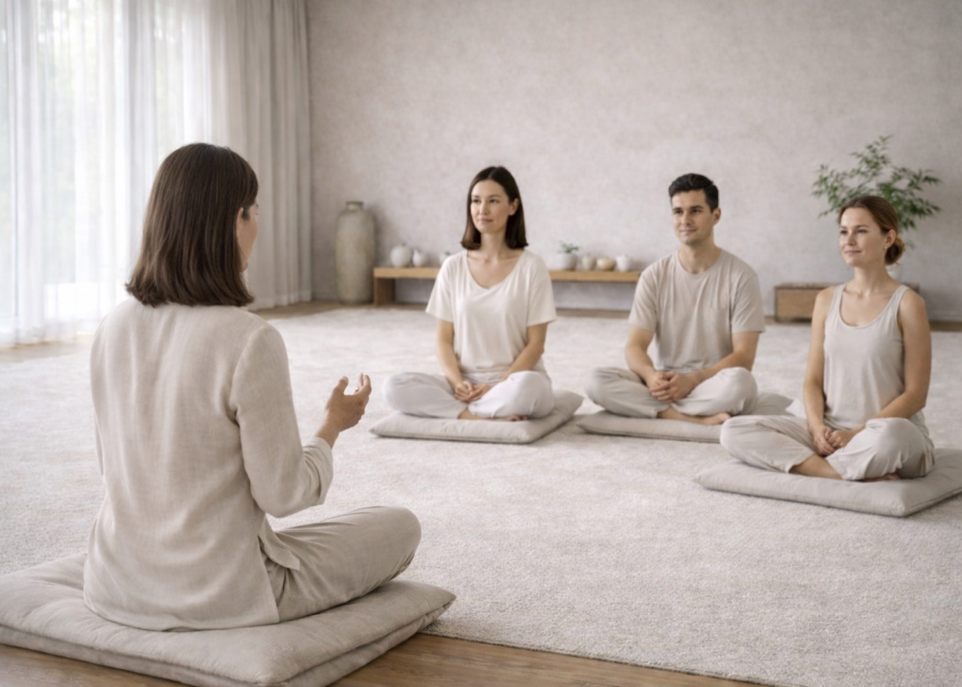 Experienced Reiki teacher guiding calm workshops and healing practice in the UAE
